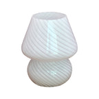 Glass Mushroom Lamp USB Powered Stepless Dimmable LED Table Light