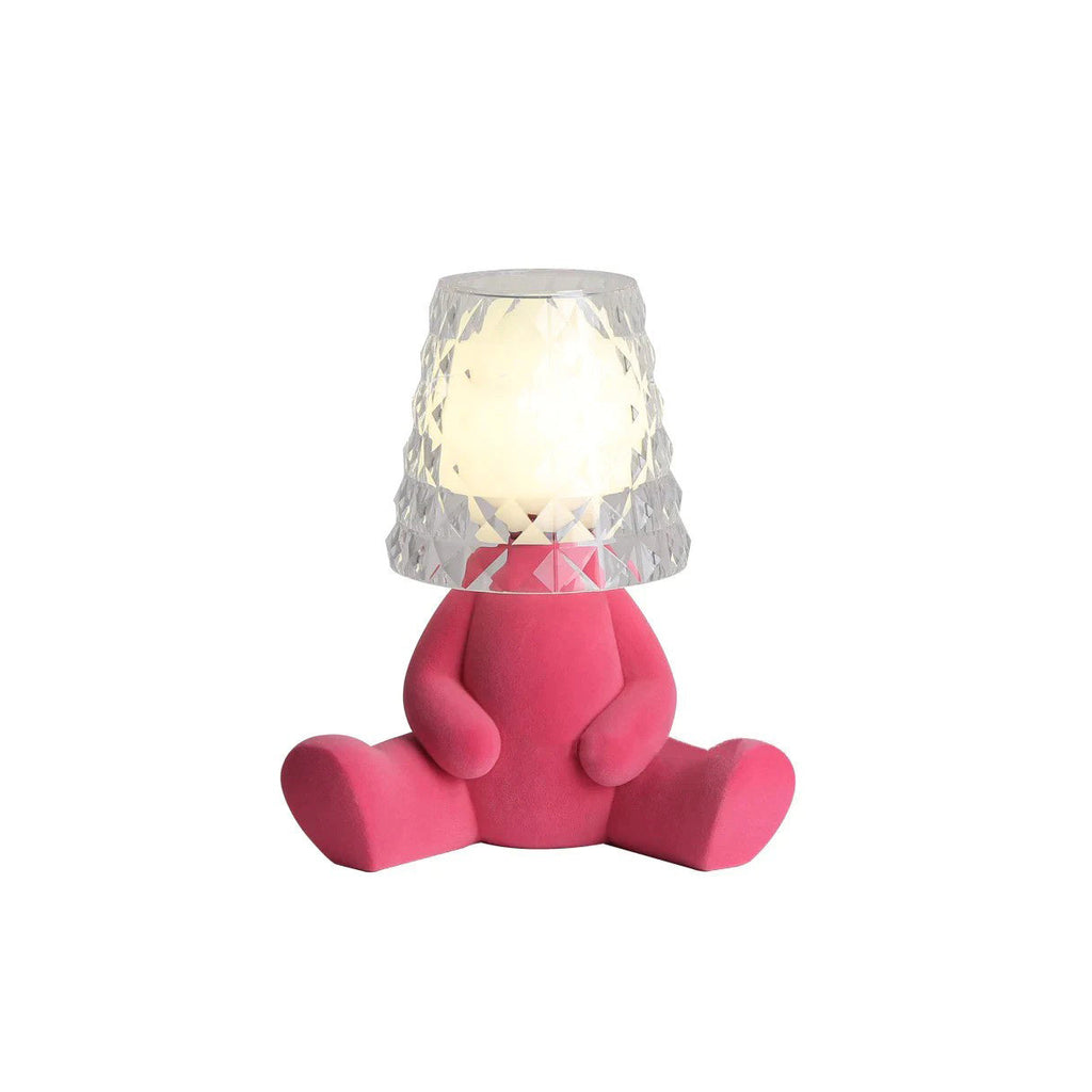 Gleam Guardians Sculptural Table Lamp