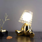 Gleam Guardians Sculptural Table Lamp