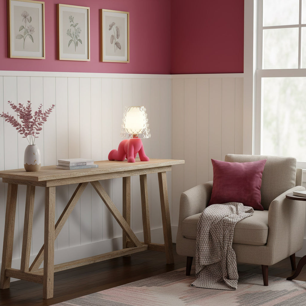 Gleam Guardians Sculptural Table Lamp