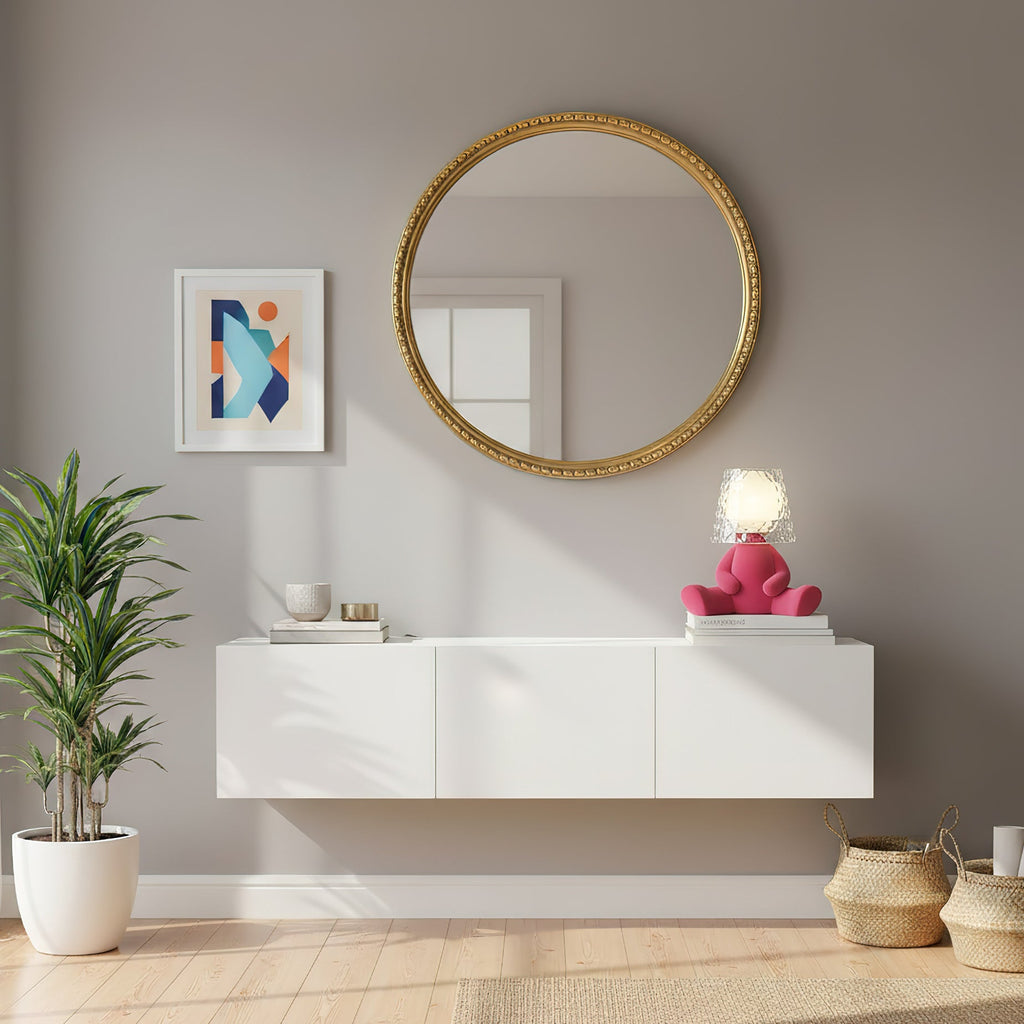 Gleam Guardians Sculptural Table Lamp