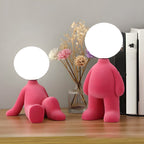 Gleam Guardians Sculptural Table Lamp