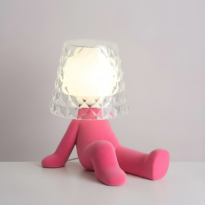 Gleam Guardians Sculptural Table Lamp