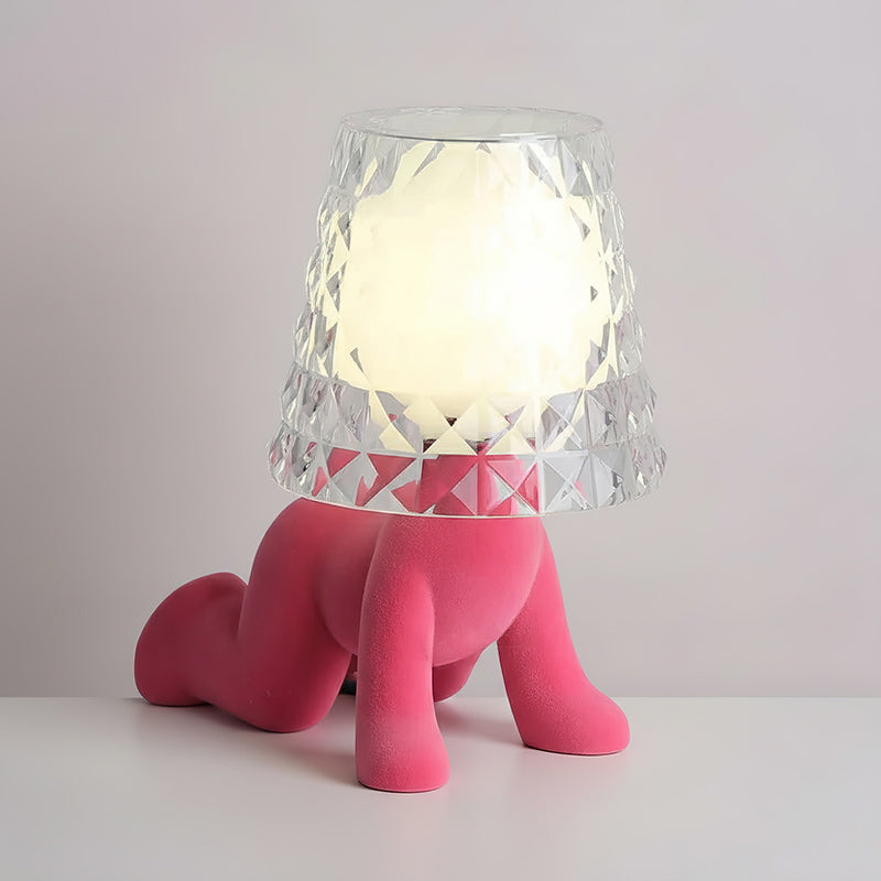 Gleam Guardians Sculptural Table Lamp