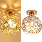 Bela Ceiling Lamp | Compact Crystal Light Pattern