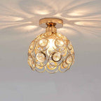 Bela Ceiling Lamp | Compact Crystal Light Pattern