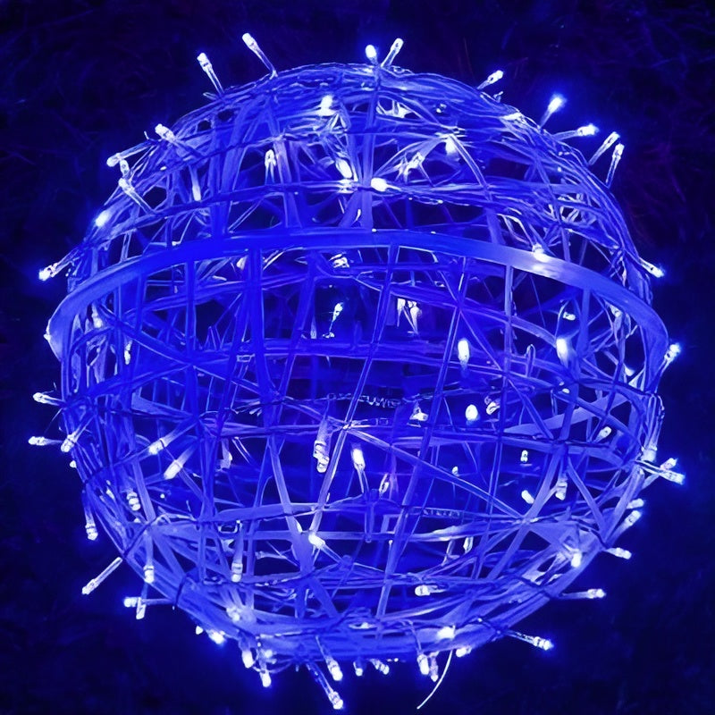 LED Ball Light String IP65 Battery Powered Decorative Garden String Lights