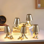 Golden Brothers Cordless Sculptural Table Lamp