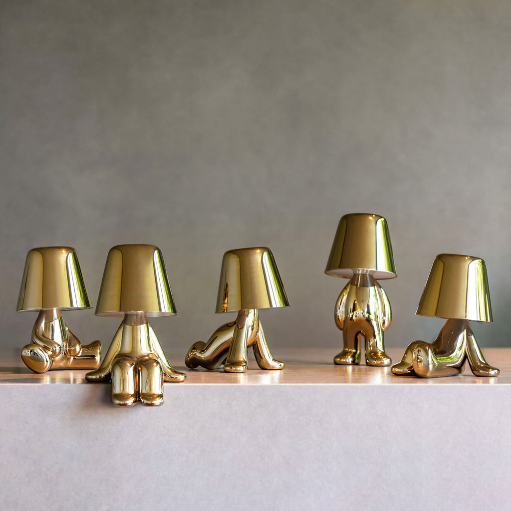 Golden Brothers Cordless Sculptural Table Lamp