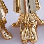 Golden Brothers Cordless Sculptural Table Lamp
