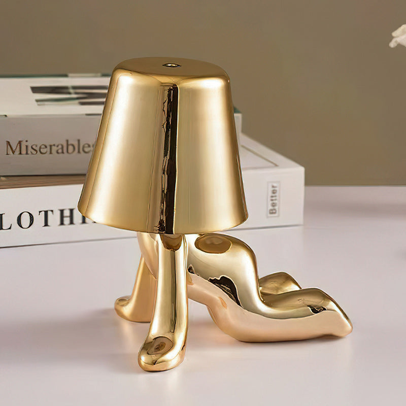 Golden Brothers Cordless Sculptural Table Lamp