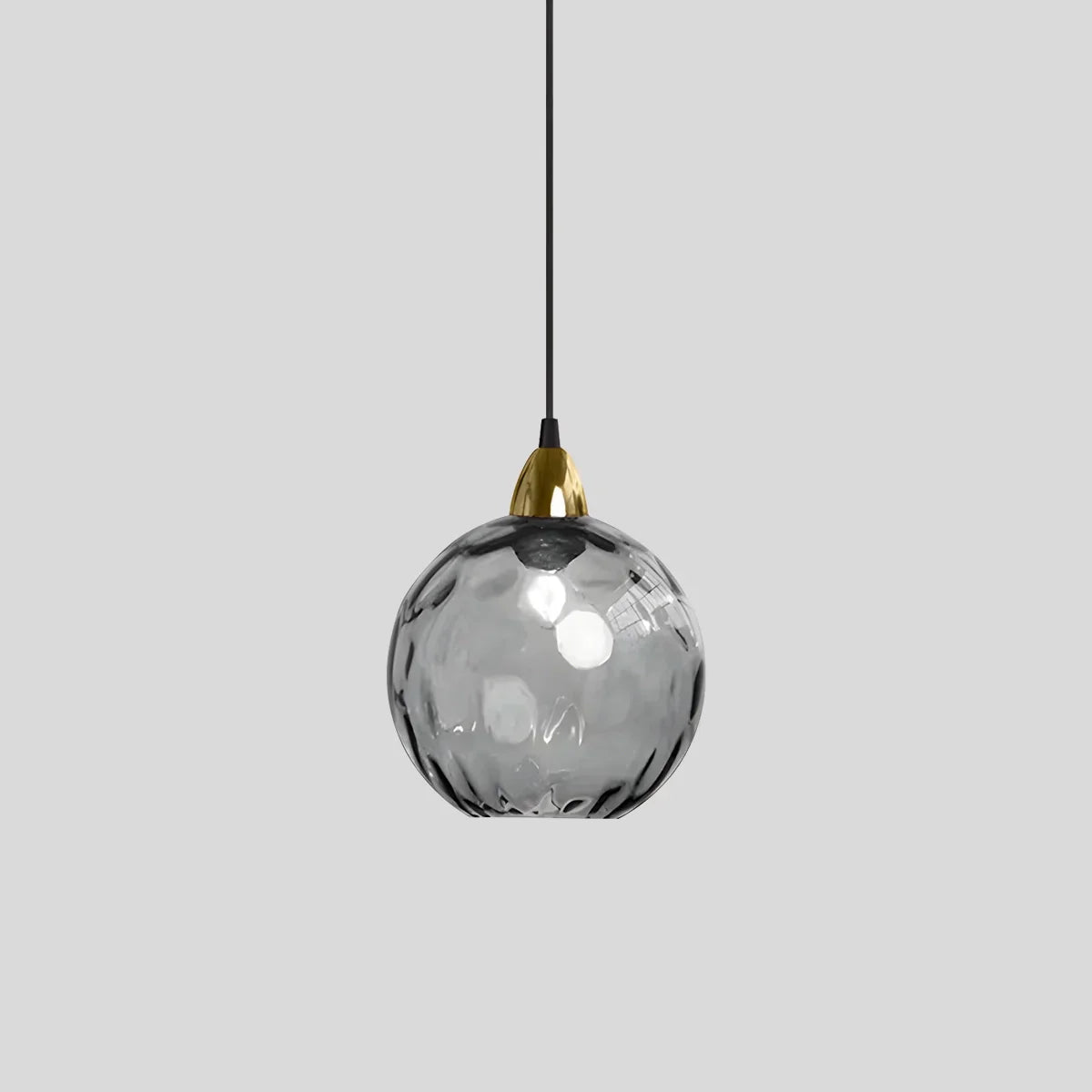 Luma Droplet Pendant Light | Elegant Glass Design, Warm 3000K Light