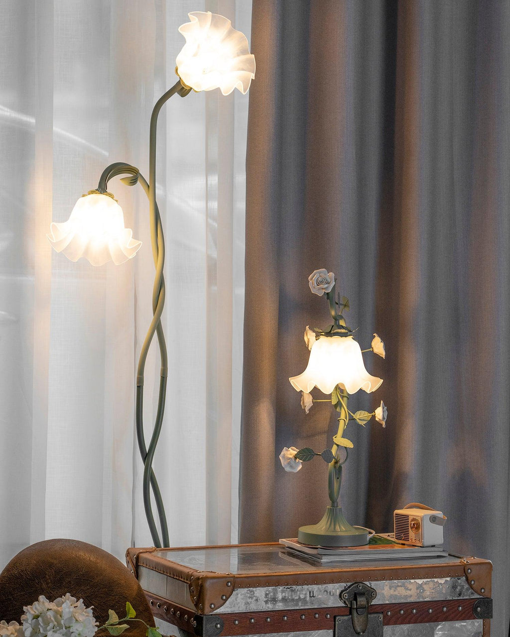 Fiorielle – Elegant Flower Floor Lamp