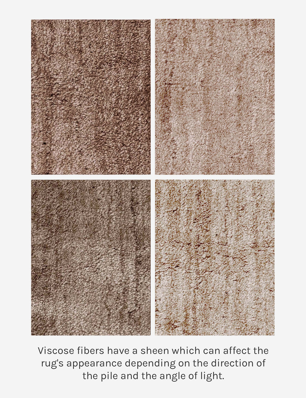 Caden Handmade Rug | Viscose Fibers, Luxe Texture