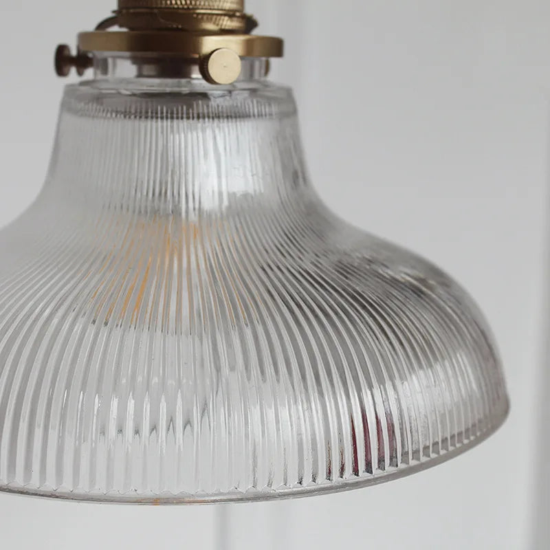 Virelian - Nordic Glass Pendant Lamp with Copper