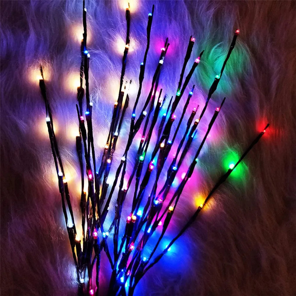 Vaelina – LED Willow Branch Lamp with 20 Light Points for Vase Decoration