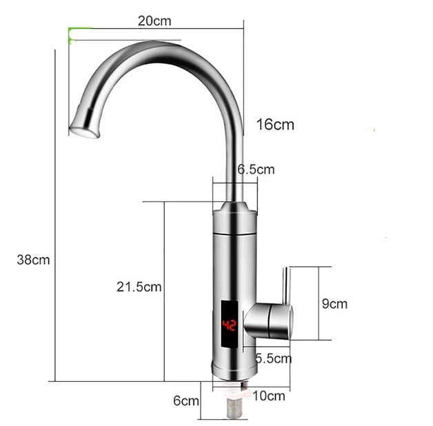 Theronix – Electric Kitchen Faucet With Instant Heating
