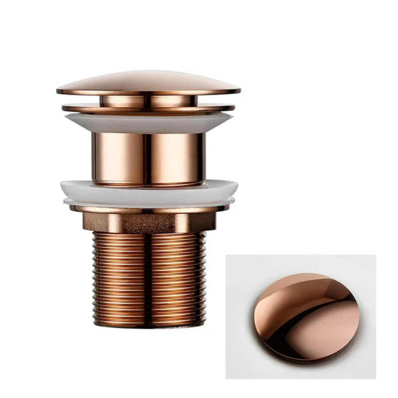 Bathroom Sink Drain Stopper Pop Up Universal Sink Fit
