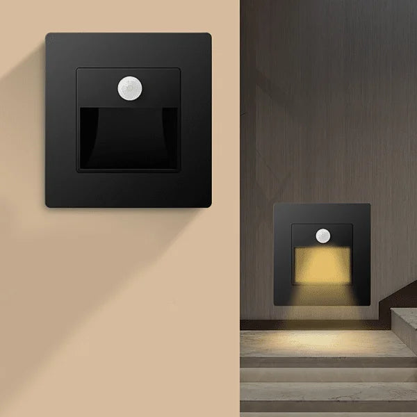 LumoGiulia: Minimalist Stair Light LED Built-in Polycarbonate Durable – Decorative for Hallway & Stairs