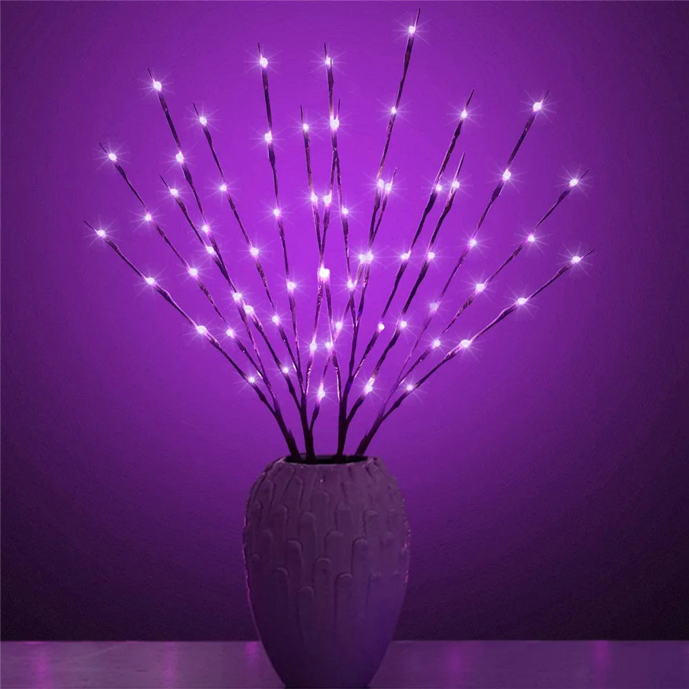 Vaelina – LED Willow Branch Lamp with 20 Light Points for Vase Decoration