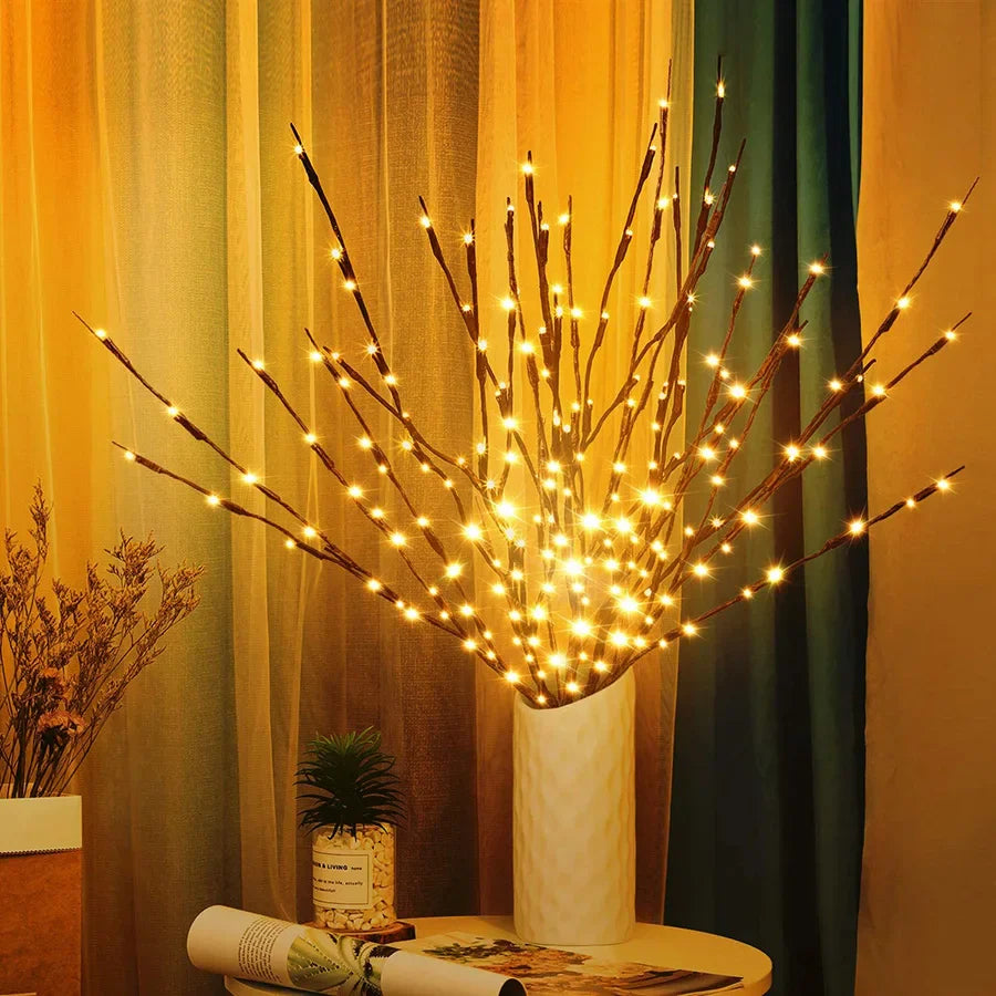 Serelien – Willow Branch LED Vase Decoration on Battery