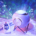 Projector Light Galaxy Star LED Bluetooth Speaker USB and Battery Powered