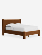Bello Bed | Oversized Headboard, Fully-Upholstered Frame