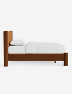 Bello Bed | Oversized Headboard, Fully-Upholstered Frame