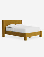 Bello Bed | Oversized Headboard, Fully-Upholstered Frame