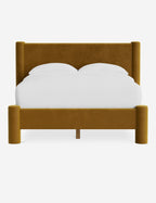 Bello Bed | Oversized Headboard, Fully-Upholstered Frame