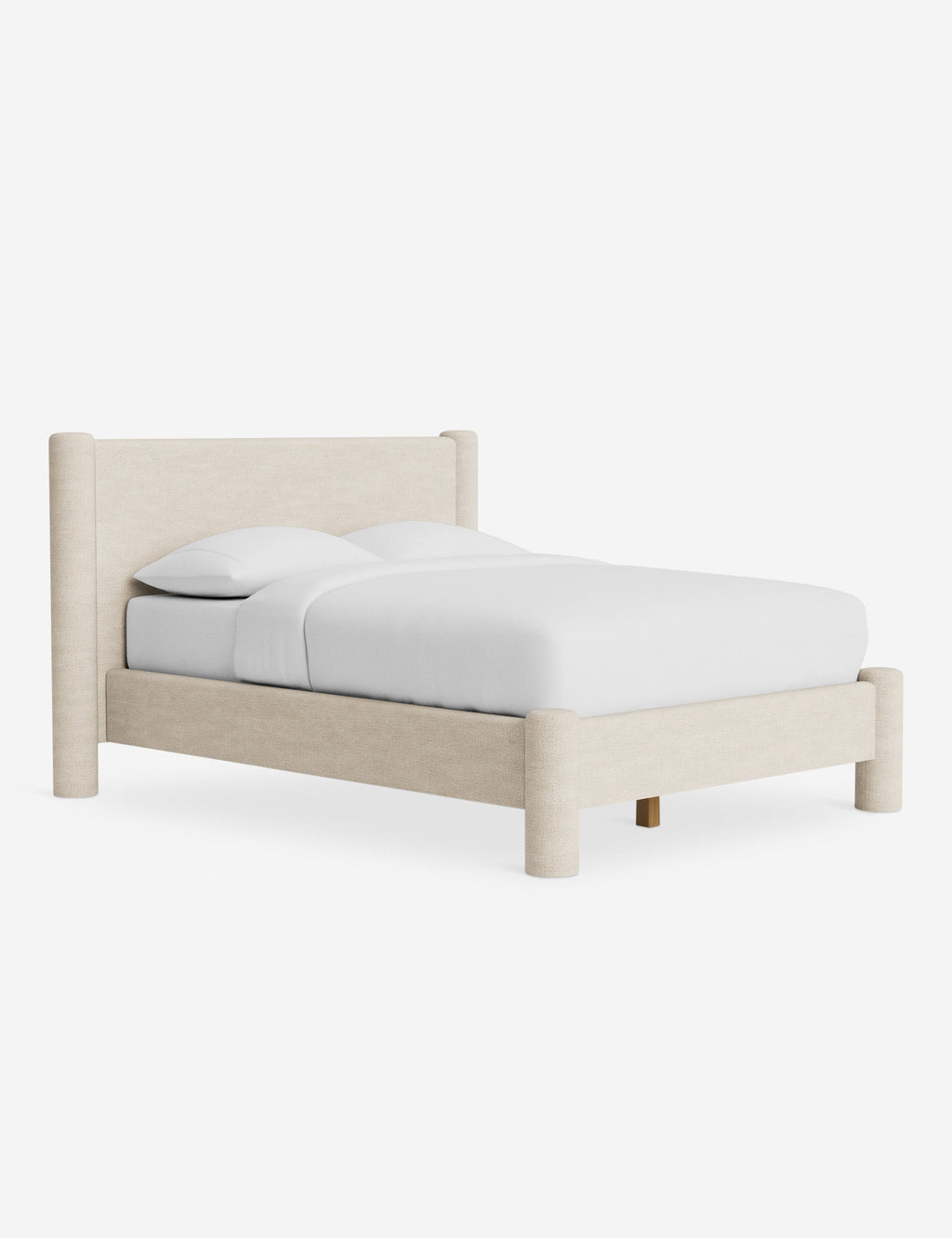 Bello Bed | Oversized Headboard, Fully-Upholstered Frame