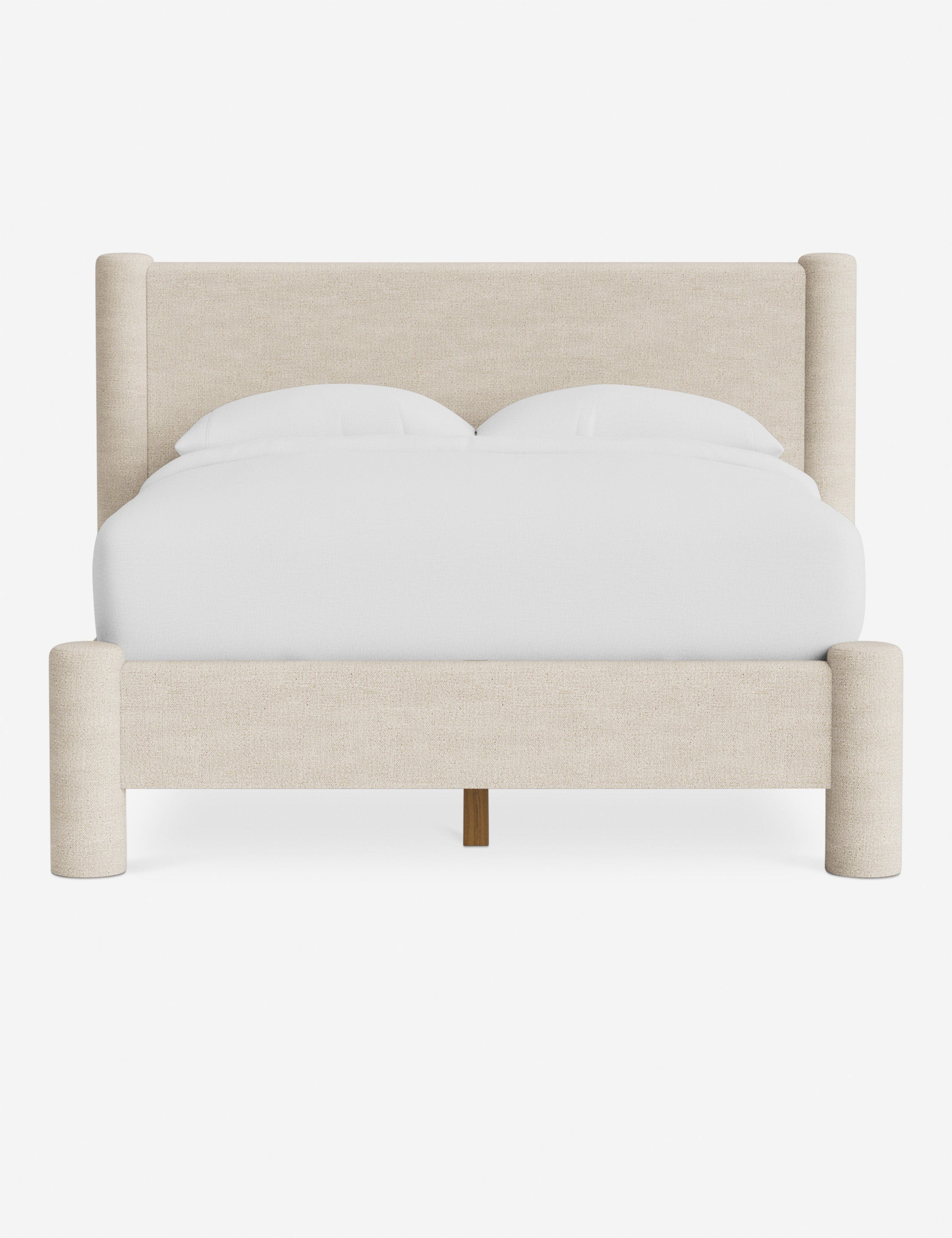 Bello Bed | Oversized Headboard, Fully-Upholstered Frame