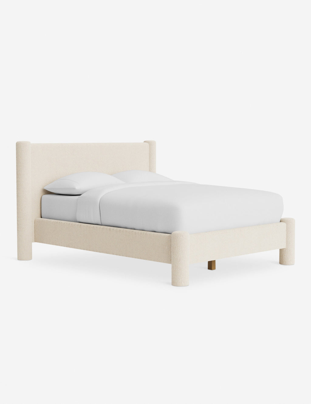 Bello Bed | Oversized Headboard, Fully-Upholstered Frame