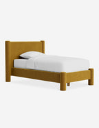 Bello Bed | Oversized Headboard, Fully-Upholstered Frame