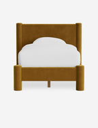 Bello Bed | Oversized Headboard, Fully-Upholstered Frame
