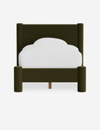 Bello Bed | Oversized Headboard, Fully-Upholstered Frame