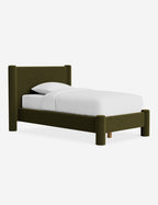 Bello Bed | Oversized Headboard, Fully-Upholstered Frame