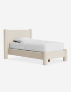 Bello Bed | Oversized Headboard, Fully-Upholstered Frame