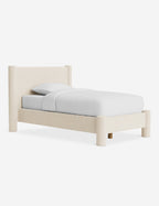 Bello Bed | Oversized Headboard, Fully-Upholstered Frame