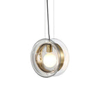 Hailie Colored Glass Orb Pendant Lamp