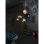 Hailie Colored Glass Orb Pendant Lamp