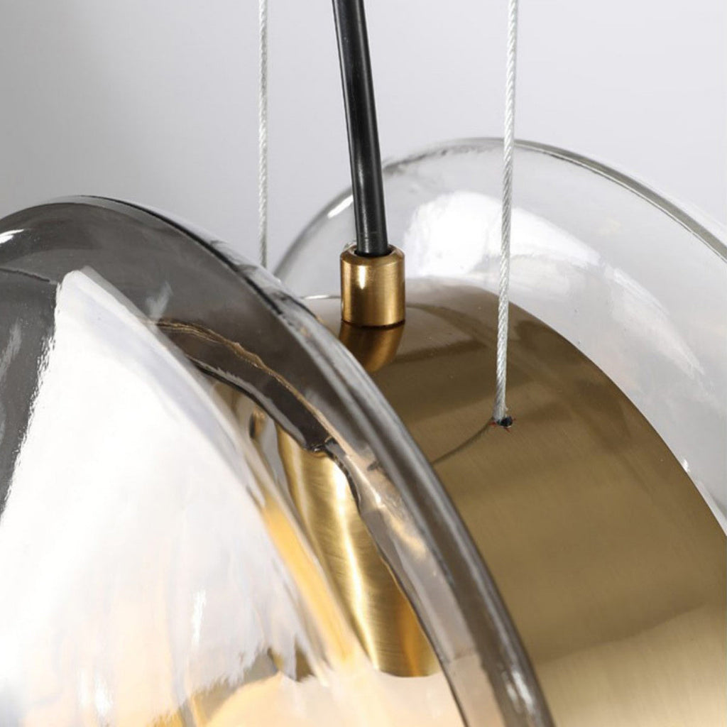 Hailie Colored Glass Orb Pendant Lamp