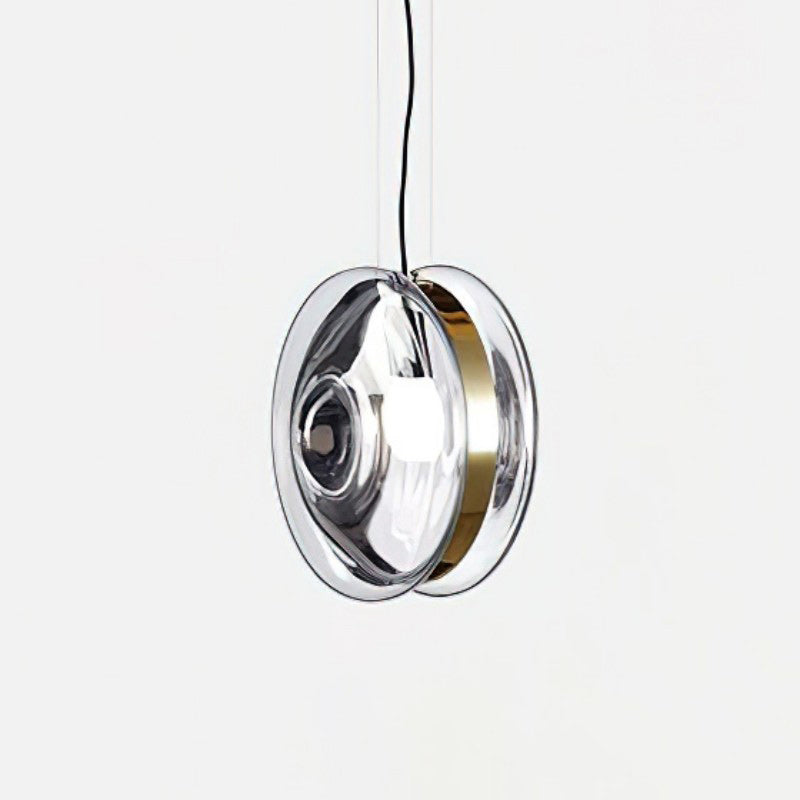 Hailie Colored Glass Orb Pendant Lamp