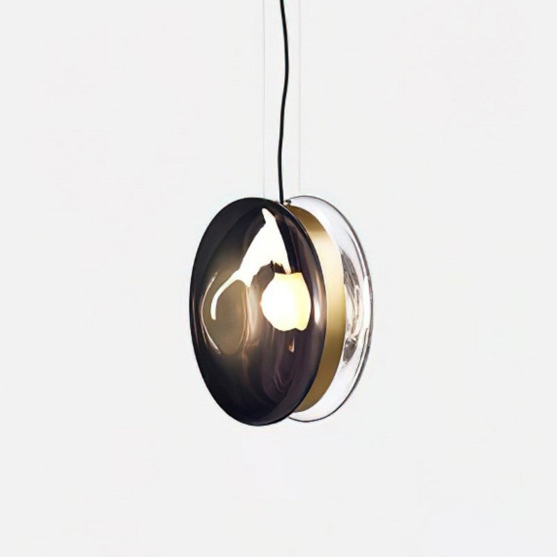Hailie Colored Glass Orb Pendant Lamp