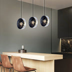 Hailie Colored Glass Orb Pendant Lamp