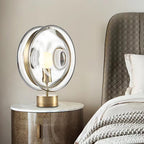 Hailie Orb Glass Table Lamp