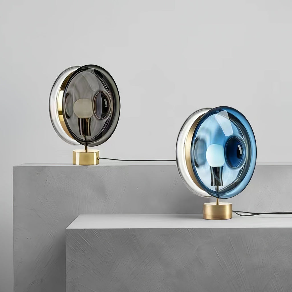 Hailie Orb Glass Table Lamp