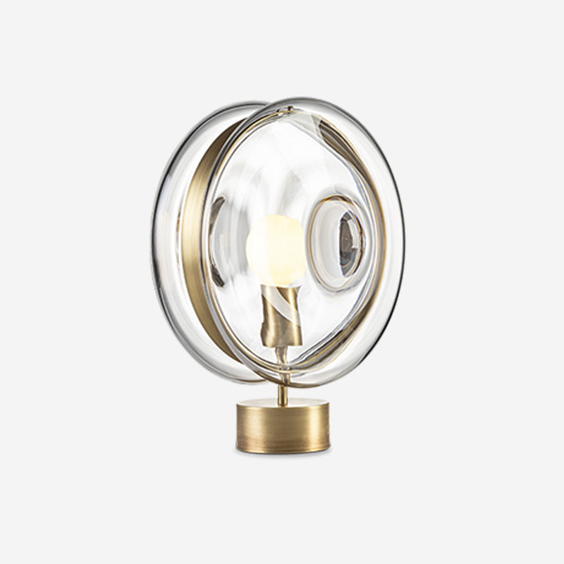 Hailie Orb Glass Table Lamp
