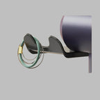 Hair Tool Organizer - Wall Mount Hair Dryer Holder with Heat-Resistant Design
