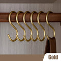 HakenStern: Hook in S-Design – sturdy, space-saving & versatile for clothes, bags & kitchen (set of 3)